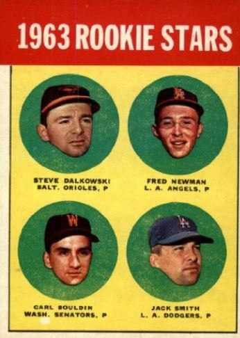 Steve Dalkowski 1963 Rookie Card