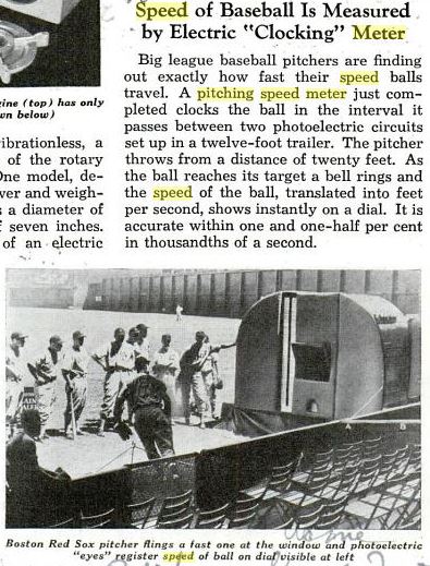 Popular Mechanics Sep 1939 article pitching tests in Cleveland